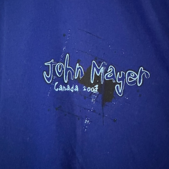 John Mayer Canada 2007 Tour Tee - Picture 4 of 4